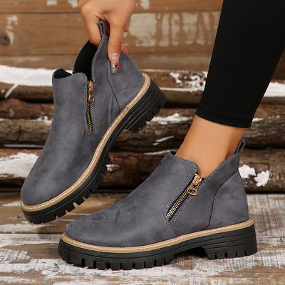 Elsy - Modische Komfort-Stiefeletten mit Absatz