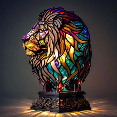 Lampe in Form eines magischen Fantasietiers