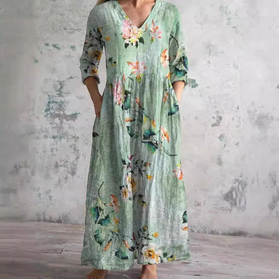 Fiona™ | Elegantes Blumenkleid