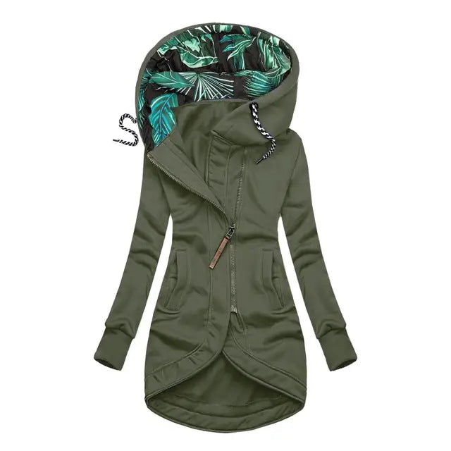 Margrit - Kapuzenjacke mit langen Ärmeln
