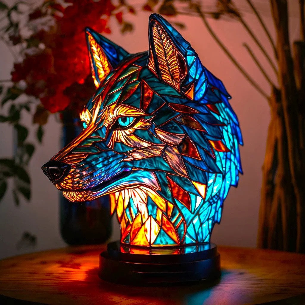 Lampe in Form eines magischen Fantasietiers
