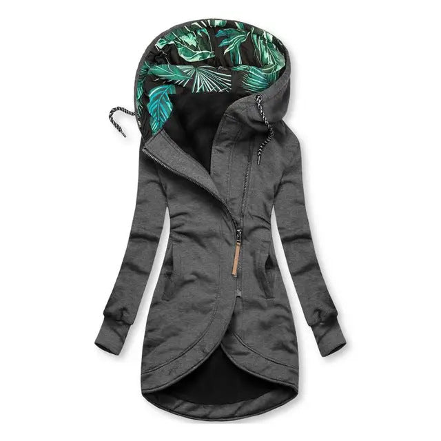 Margrit - Kapuzenjacke mit langen Ärmeln