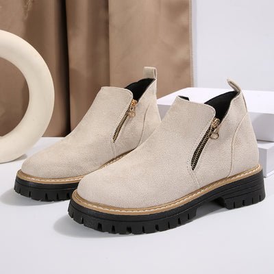 Elsy - Modische Komfort-Stiefeletten mit Absatz