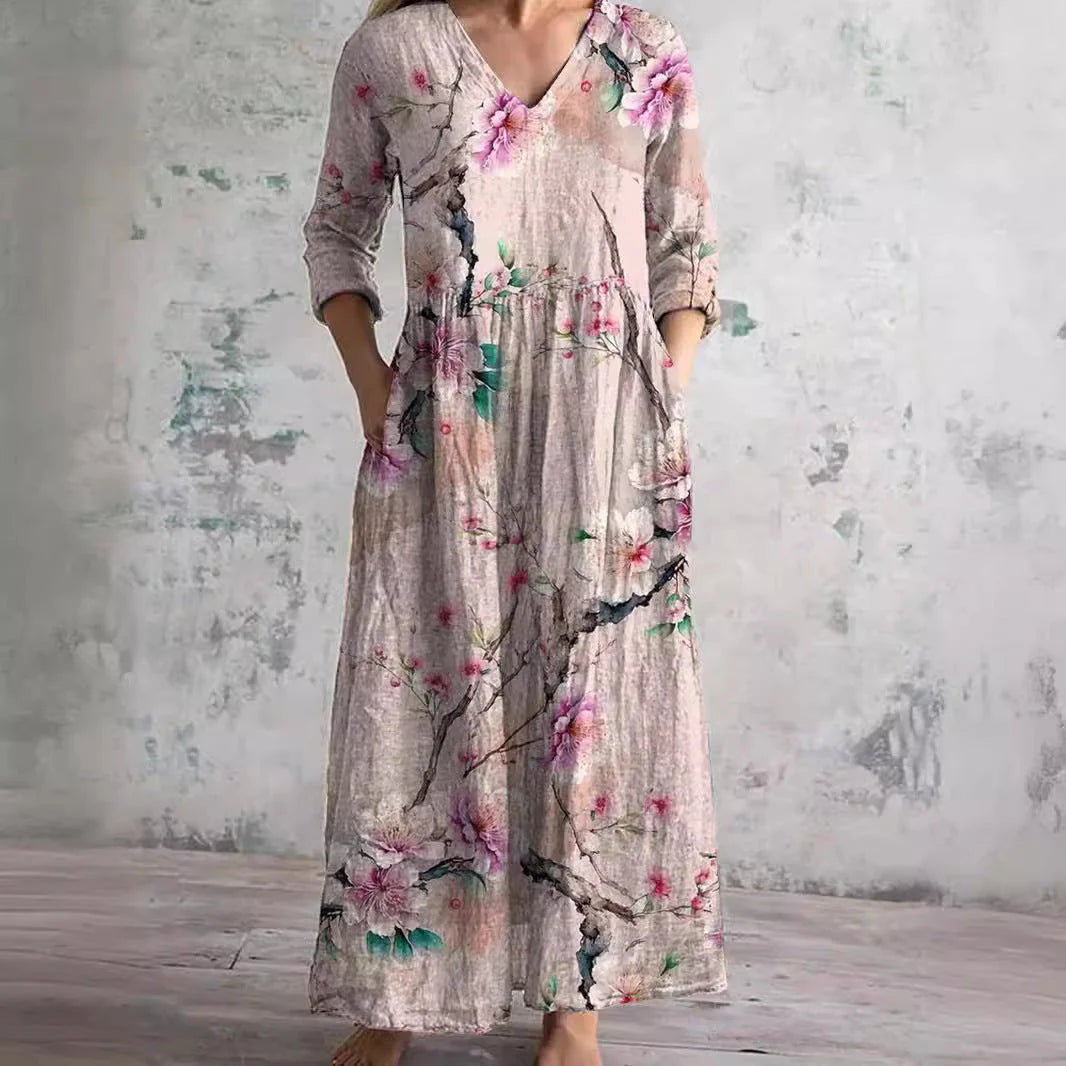Fiona™ | Elegantes Blumenkleid