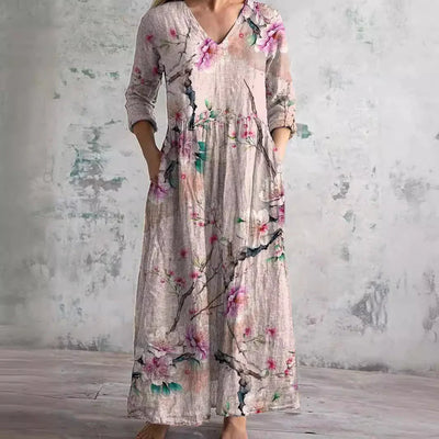 Fiona™ | Elegantes Blumenkleid