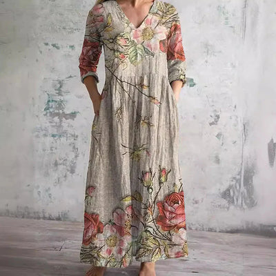Fiona™ | Elegantes Blumenkleid