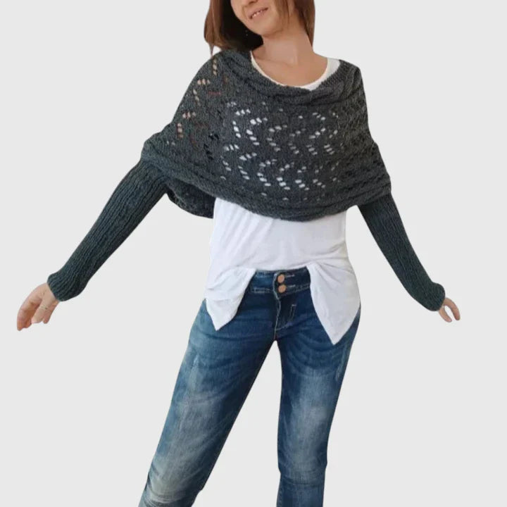 Anna - Warmer gestrickter Schal