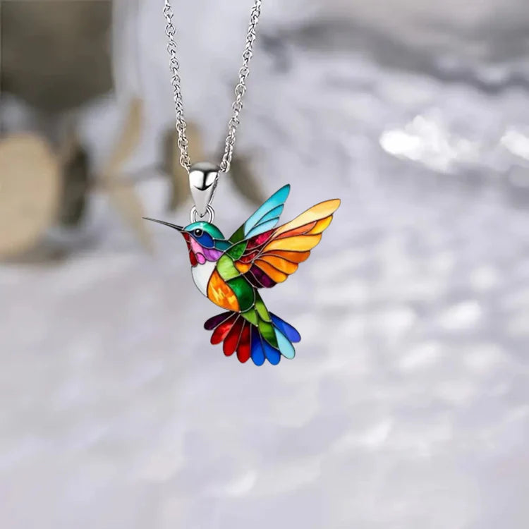 Samantha – Elegante Kolibri-Halskette