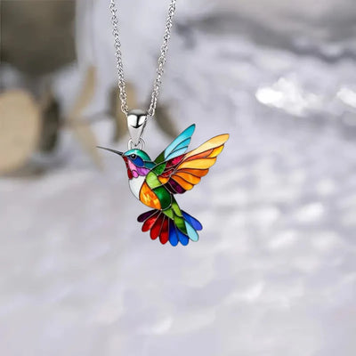 Samantha – Elegante Kolibri-Halskette
