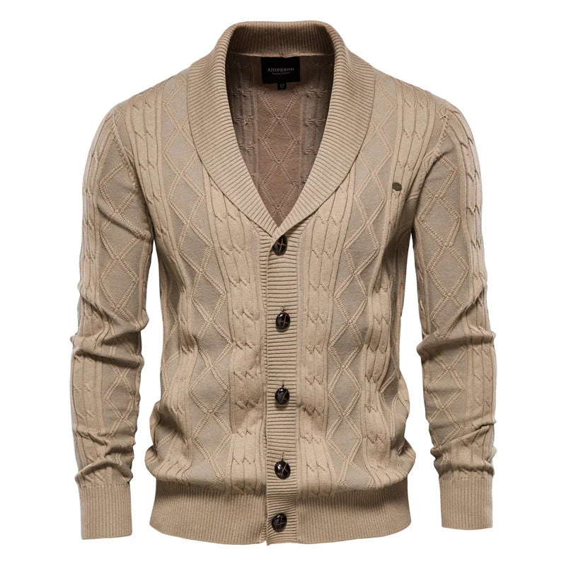 BAUMANN | Heren Cardigan met Knoopsluiting
