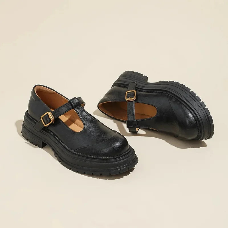 Chiara | Elegante Mary Jane Schuhe aus hochwertigem Leder