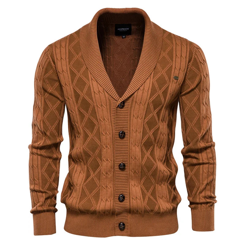 BAUMANN | Heren Cardigan met Knoopsluiting