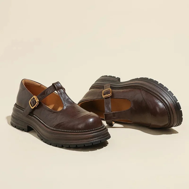 Chiara | Elegante Mary Jane Schuhe aus hochwertigem Leder