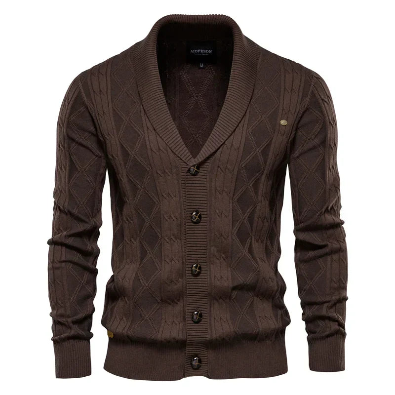 BAUMANN | Heren Cardigan met Knoopsluiting