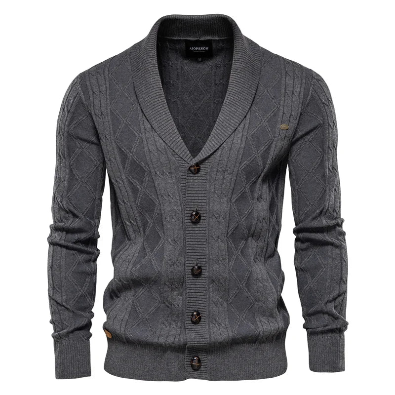 BAUMANN | Heren Cardigan met Knoopsluiting