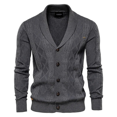 BAUMANN | Heren Cardigan met Knoopsluiting