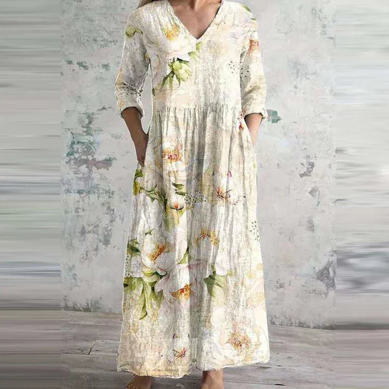Fiona™ | Elegantes Blumenkleid