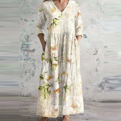 Fiona™ | Elegantes Blumenkleid