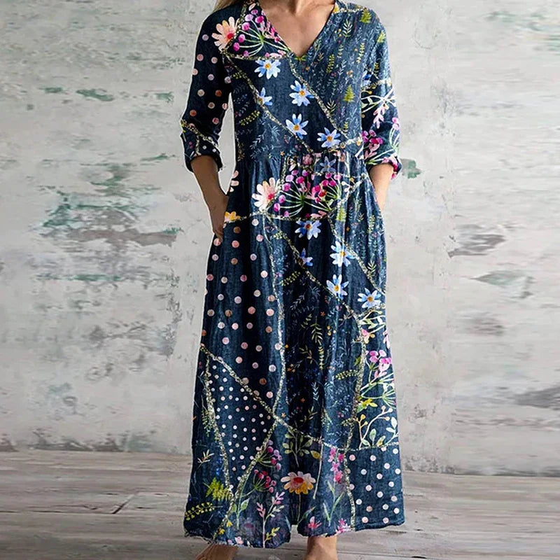 Fiona™ | Elegantes Blumenkleid
