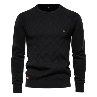 BAUMANN | Herren Pullover mit Karomuster