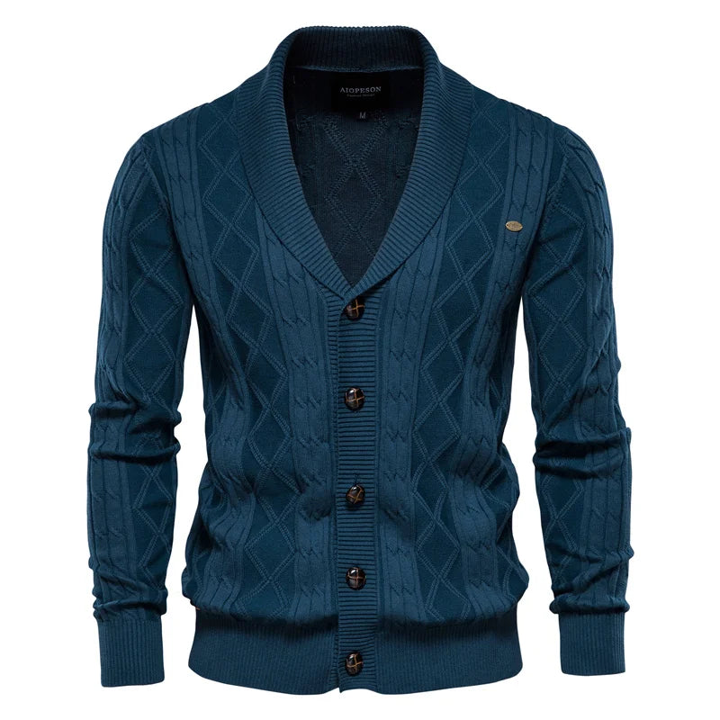 BAUMANN | Heren Cardigan met Knoopsluiting