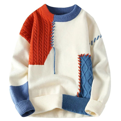 Alex | Patchwork-Pullover