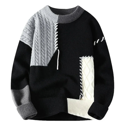 Alex | Patchwork-Pullover