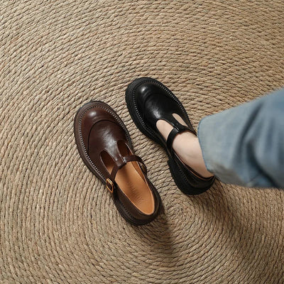 Chiara | Elegante Mary Jane Schuhe aus hochwertigem Leder