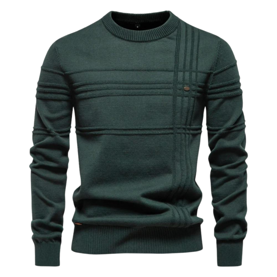 BAUMANN | Stylischer Herrenpullover mit Karomuster