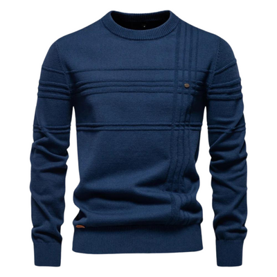BAUMANN | Stylischer Herrenpullover mit Karomuster