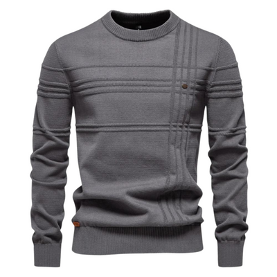 BAUMANN | Stylischer Herrenpullover mit Karomuster