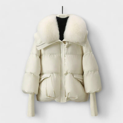 Lucyna - Eleganti Jacke mit Pels