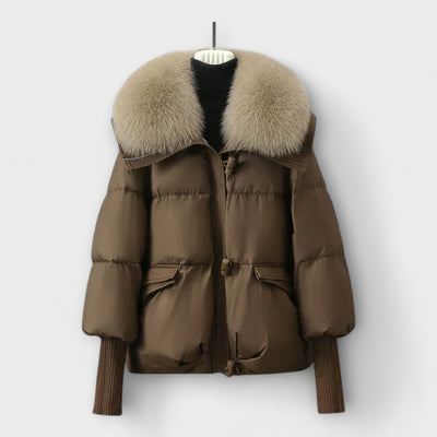 Lucyna - Eleganti Jacke mit Pels