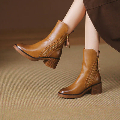 Verona Blockabsatz-Stiefel