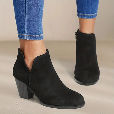 ALEXE™ | DAMEN STIEFELETTEN MIT DICKEM ABSATZ