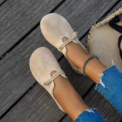 Lara - Damen Slip-on Bequeme Flache Schuhe