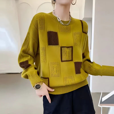 Hanna - Gestrickter Pullover