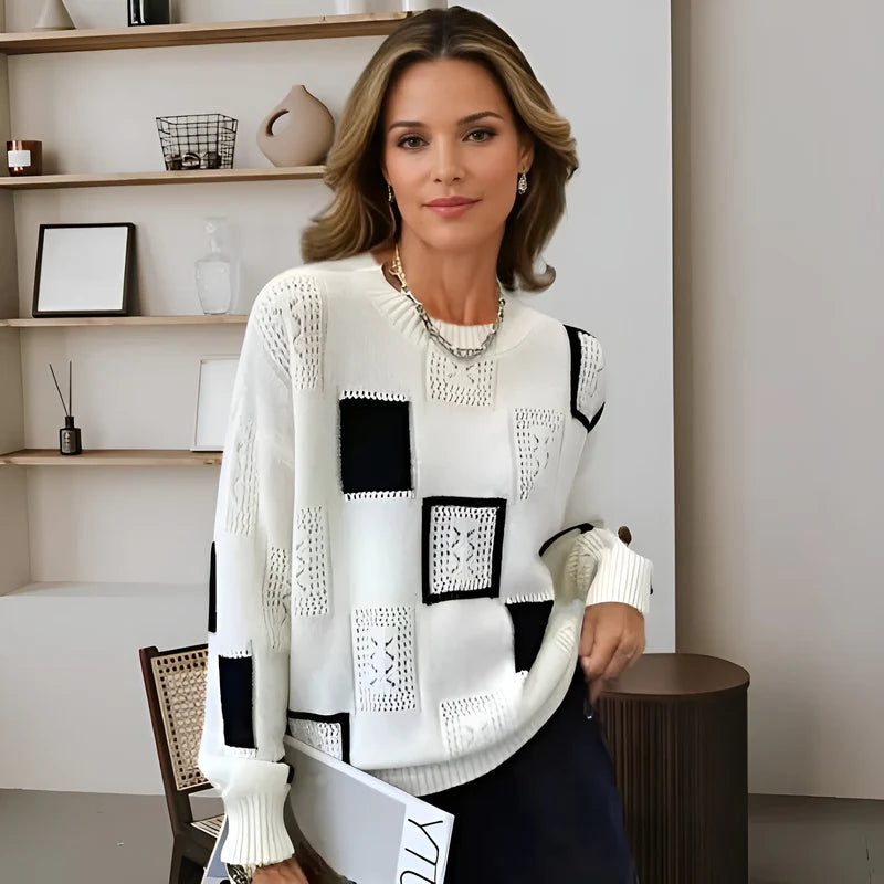 Hanna - Gestrickter Pullover