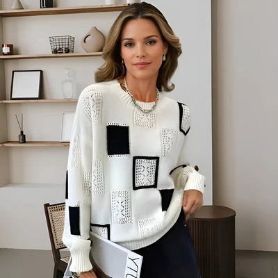 Hanna - Gestrickter Pullover
