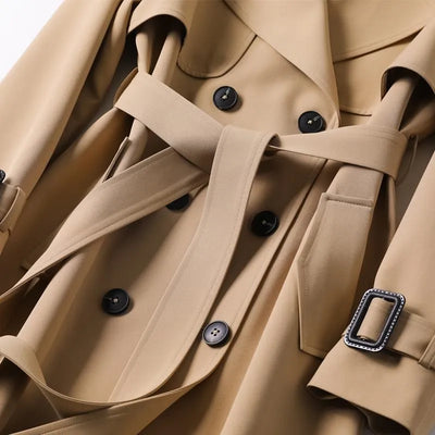 Jualita - Klassischer Trenchcoat für Damen
