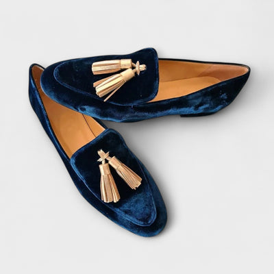 Quinnlyn - Vintage-inspirierte Loafers mit Quasten