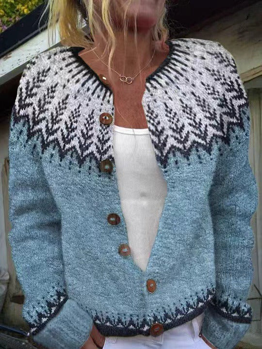 Malibu | Retro Strickjacke
