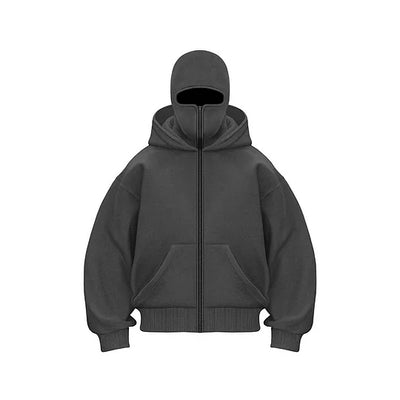 Ninja - Einzigartiger Hoodie mit Doppellage