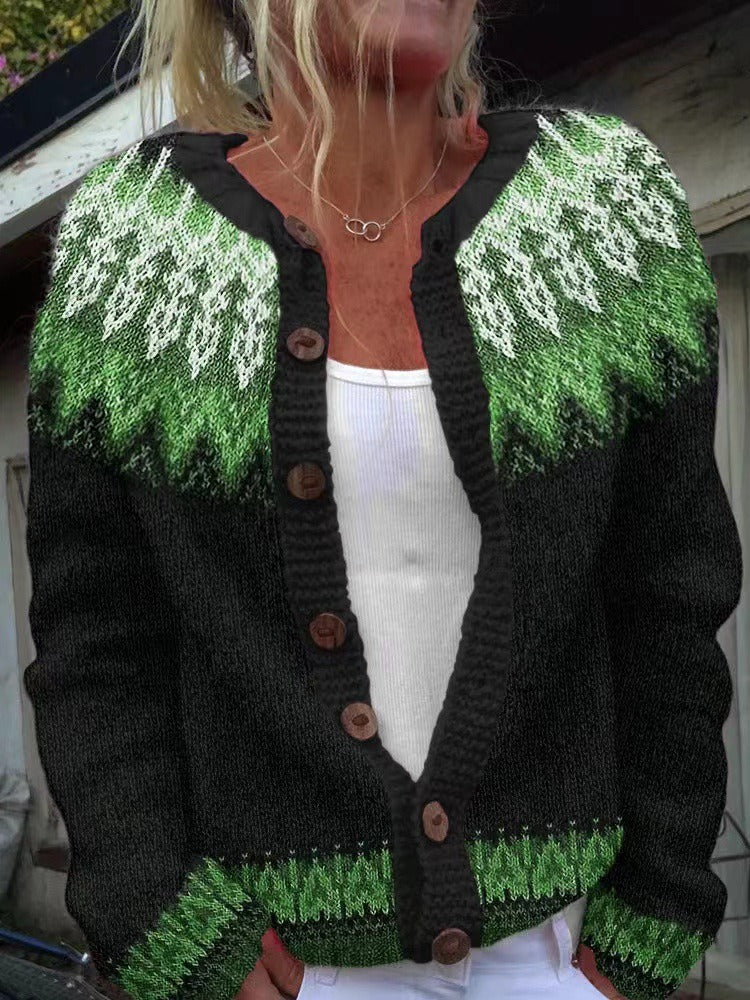 Rachel | Retro Strickjacke