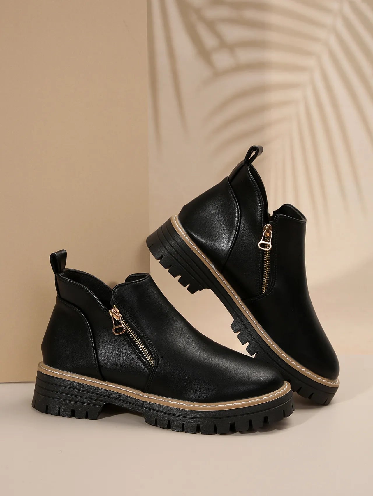 Elsy - Modische Komfort-Stiefeletten mit Absatz