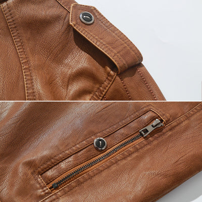 Bikerjacke aus Fleece