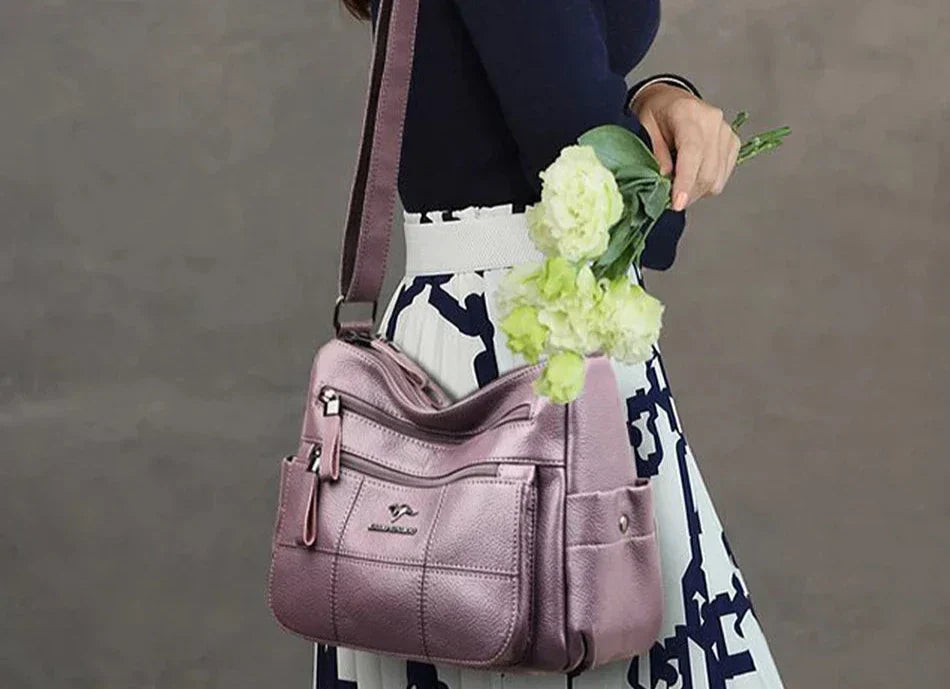 Alicia™ | Luxuriöse Ledertasche