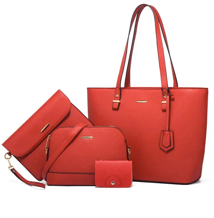 Annebritt™ | Ledertasche und Umhängetasche im Set