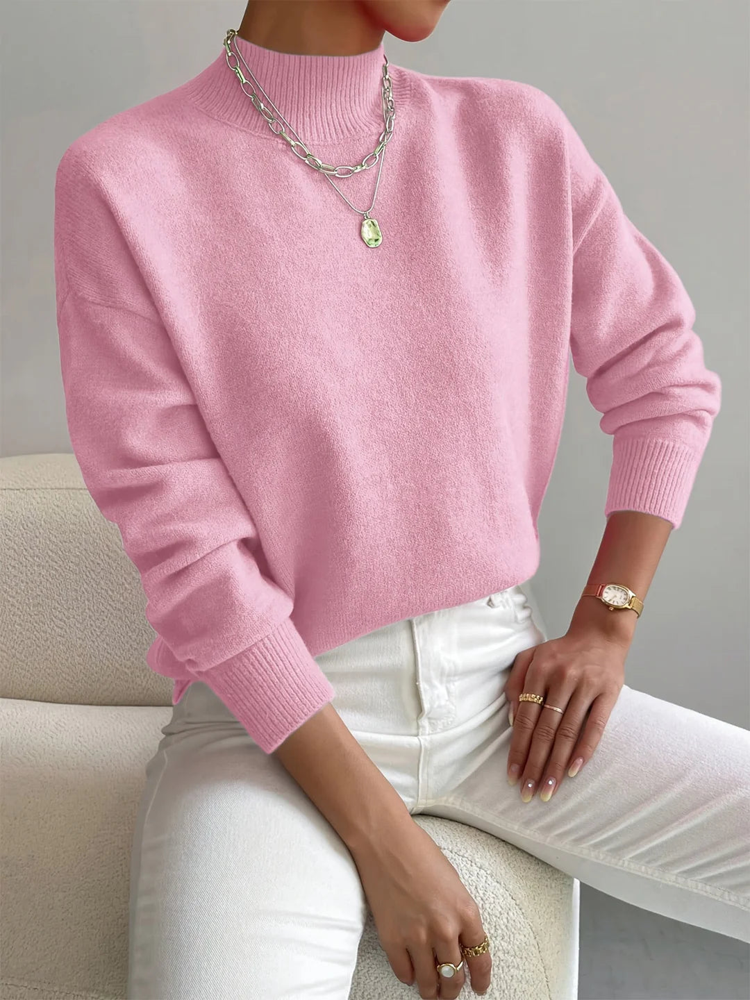 Susanne - Kaschmir-Rollkragenpullover
