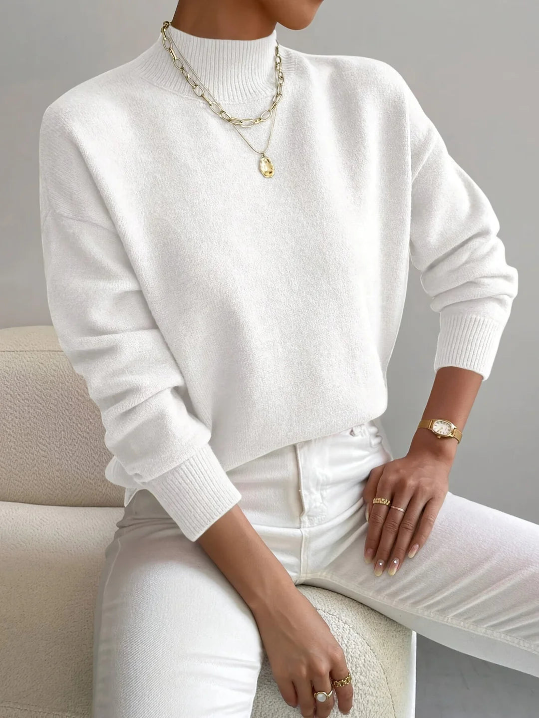 Susanne - Kaschmir-Rollkragenpullover